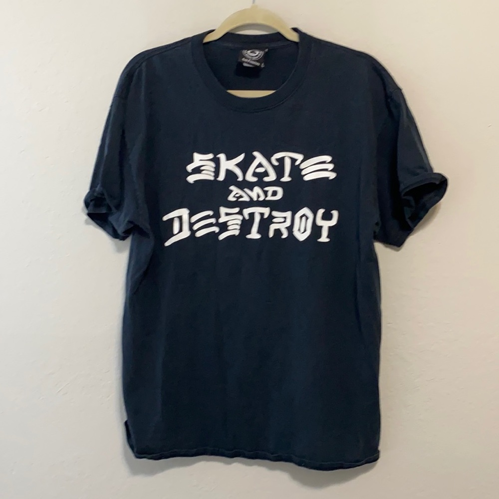 Thrasher Skate and Destroy Graphic Tee Shirt